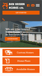 Mobile Screenshot of benkrahnhomes.com